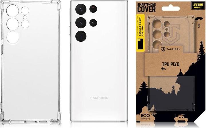 Image du produit PhoneLook Coque Gel Silicone Bumper anti-choc avec protections de coins et caméra (Samsung Galaxy S24 Ultra)