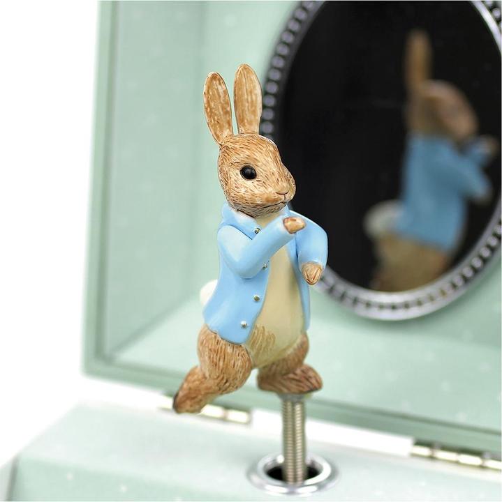 Actual product image Trousselier Music box with drawer Peter Rabbit
