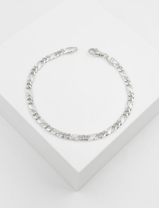 Immagine prodotto Muau Catena di 8 (19 cm, Oro bianco)