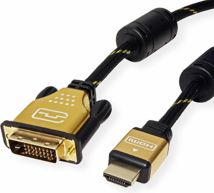 Immagine prodotto Roline Cavo video d'oro (2 m, HDMI)