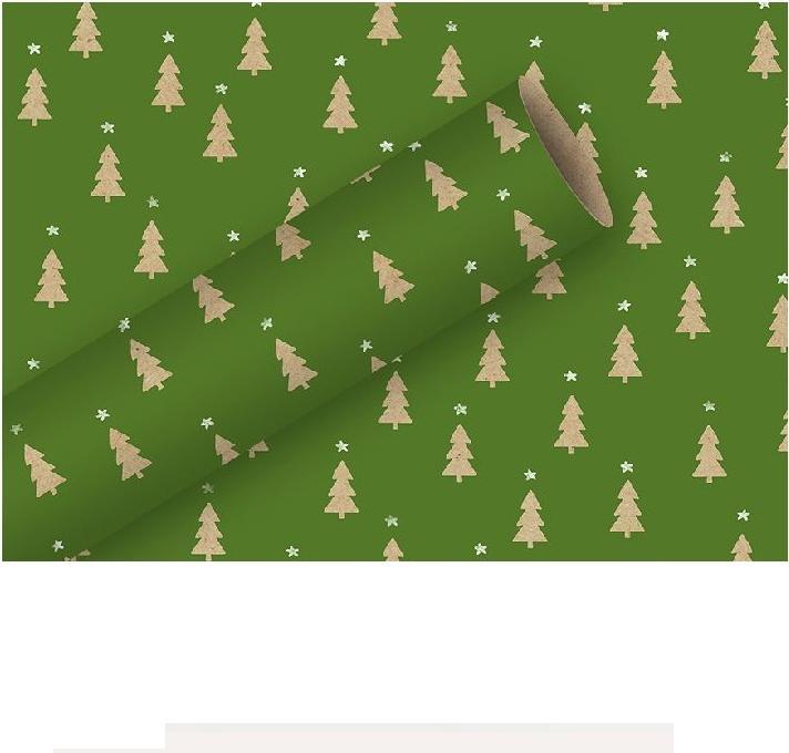 Image du produit Braun + Company Rouleau de papier cadeau By Nature Tiny Trees (Papier cadeau)