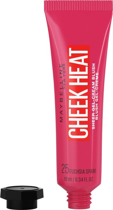 Actual product image Maybelline New York Cheek Heat (25 Fuchsia Spark)