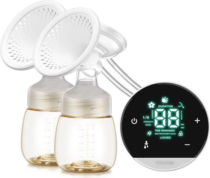 Actual product image Youha YH8012 Double Electric Breast Pump