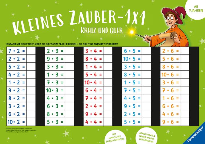 Actual product image Ravensburger Little Magic 1x1: Crisscross