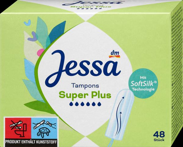 Actual product image dm Jessa Tampons Super Plus (48 x)