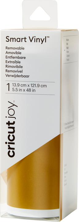 Cricut Vinyl film Joy 13.9 cm x 121.9 cm Removable, Gold
