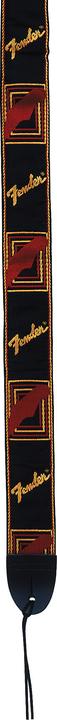 Immagine prodotto Fender Tracolla per chitarra nera/gialla/rossa (Cinghia per strumenti)