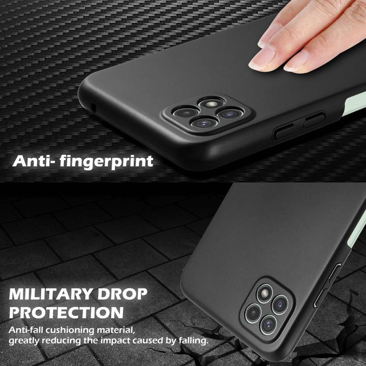 Produktbild Cadorabo HC Matt Metall Hülle (Samsung Galaxy A22 5G)