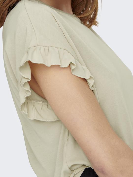 Actual product image Only Ruched top with short sleeves (L)