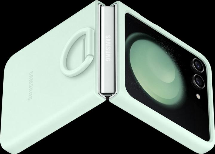 Immagine prodotto Samsung Custodia in silicone con anello (Samsung Galaxy Z Flip5)