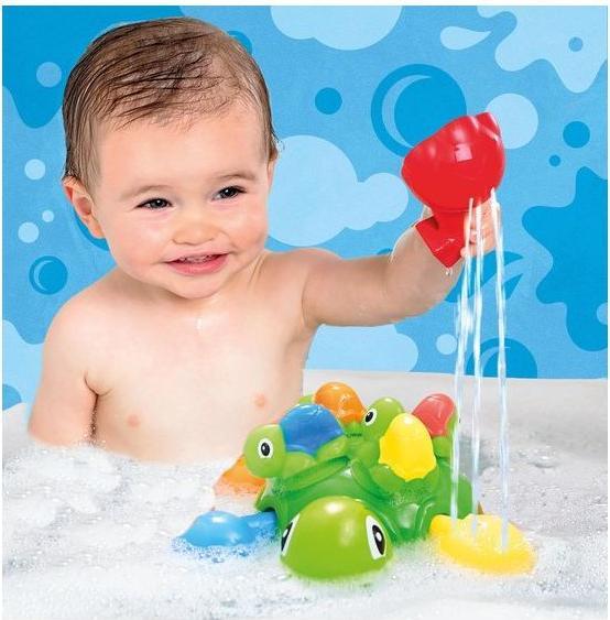 Actual product image Tomy Water turtle bath toy