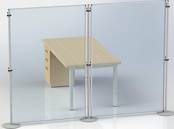 Immagine prodotto eurokraft basic Parete divisoria funzionale (1800 x 1200 mm)