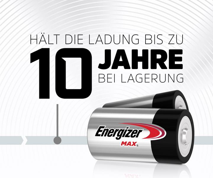 Produktbild Energizer Max Alkaline (2 Stk., D)