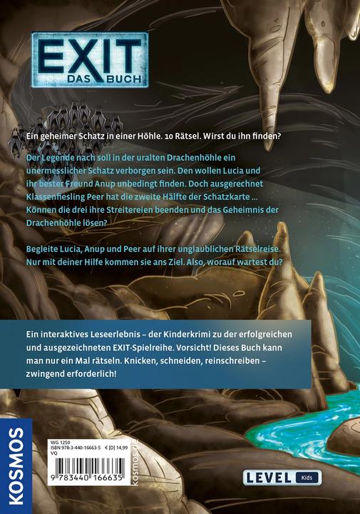 Produktbild Kosmos Exit Kids: das Buch - Der geheime Schatz (Deutsch, Burkhard Schulz, Markus Brand, Anna und Mo Inka Brand, Maybach Mo, 2019)