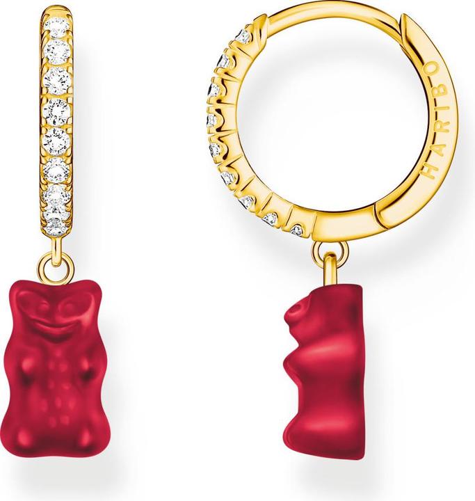 Thomas Sabo Creole (750 Gelbgold Vergoldung, 925 Sterlingsilber)