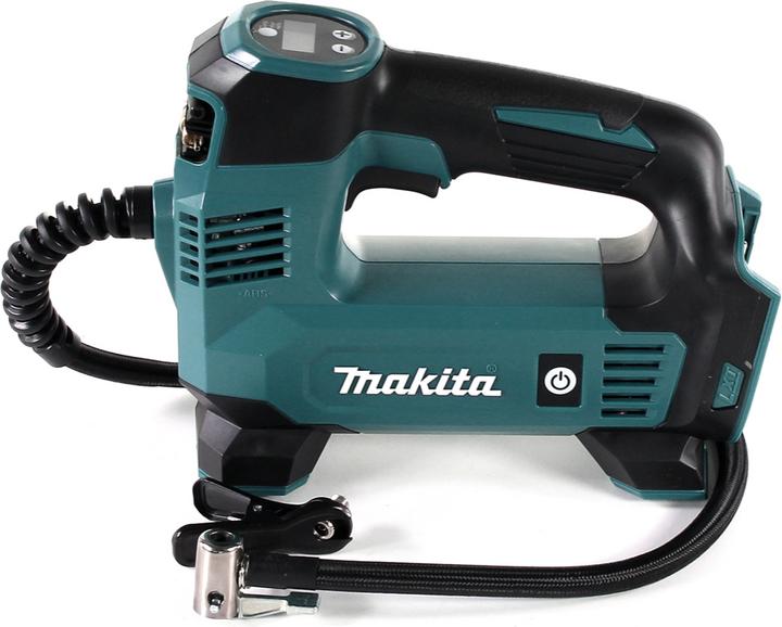 Actual product image Makita DMP 180 RT Battery compressor 18 V 8.3 bar + 2x battery 5.0 Ah + charger (8.30 bar, 12 l)