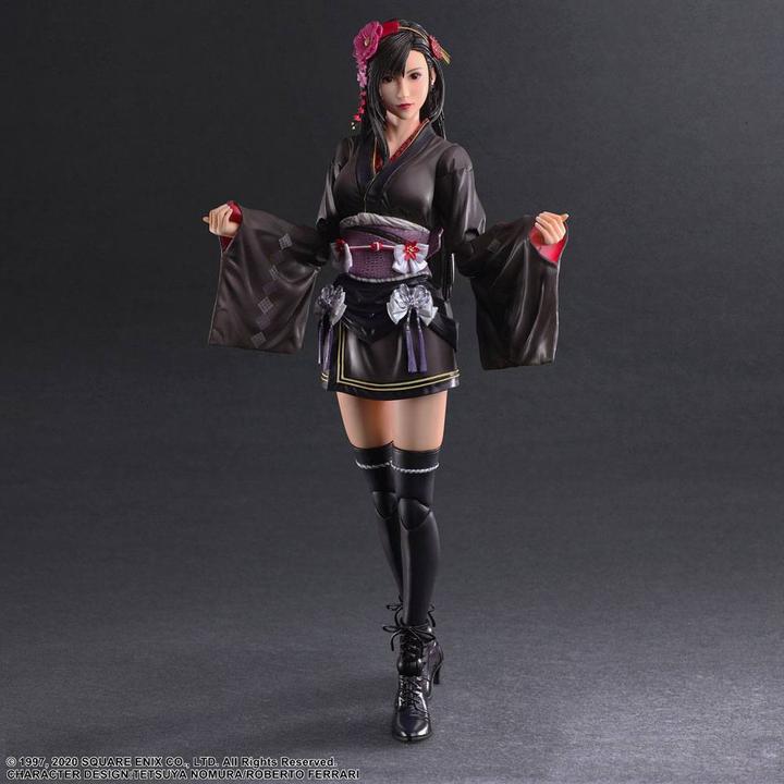 Image du produit Square Enix Final Fantasy VII Remake Play Arts Kai Figurine Tifa Lockhart Exotic Dress Ver. 25 cm