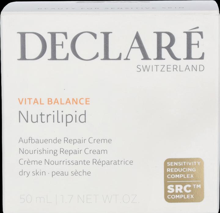 Actual product image Declaré Vital Balance Nutrilipid Restorative Repair Cream (50 ml, Day cream)