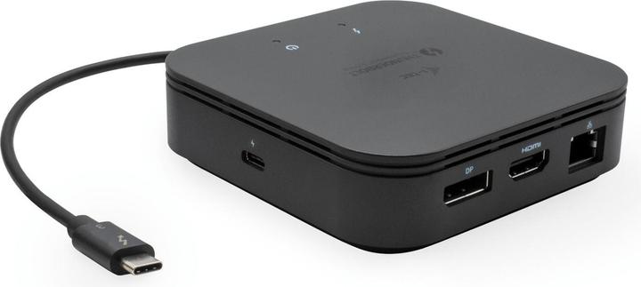 Produktbild i-tec Tb3traveldockpd (Thunderbolt, 1 Ports)