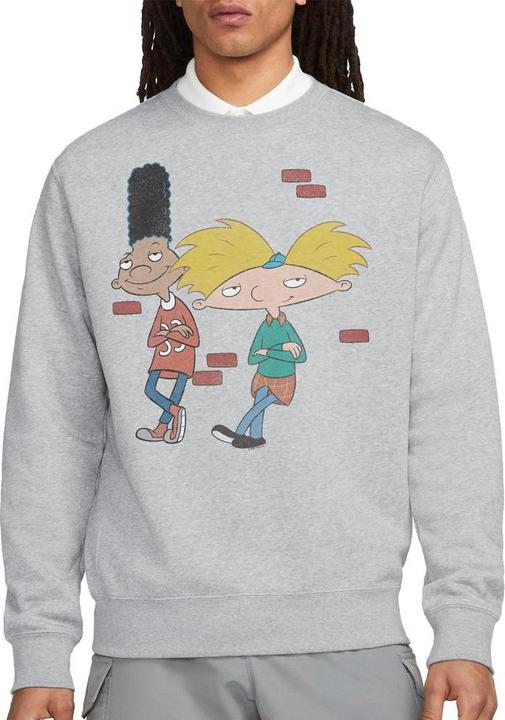 Immagine prodotto Hey Arnold! Leaning Felpa Arnold e Gerald Adulto Unisex (M)