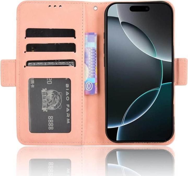 Immagine prodotto Cover-Discount iPhone 16 Pro Max - Custodia con molti slot per carte di credito (Apple iPhone 16 Pro Max)