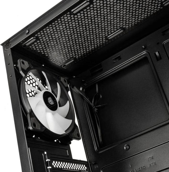 Productafbeelding Kolink Inspire K2 Plus ARGB Micro ATX-kast, gehard glas - zwart (Mini-ITX, mATX)