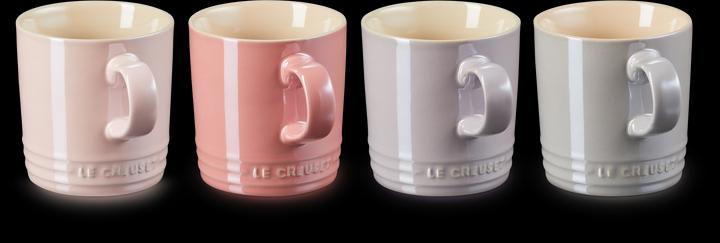 Produktbild Le Creuset Becher 350 ml 4er Set Metallics Rosé (350 ml, 4 x)