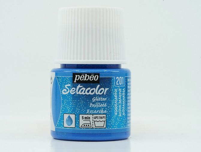 Produktbild Pebeo Setacolor helle Stoffe (Aquamarin, 45 ml)