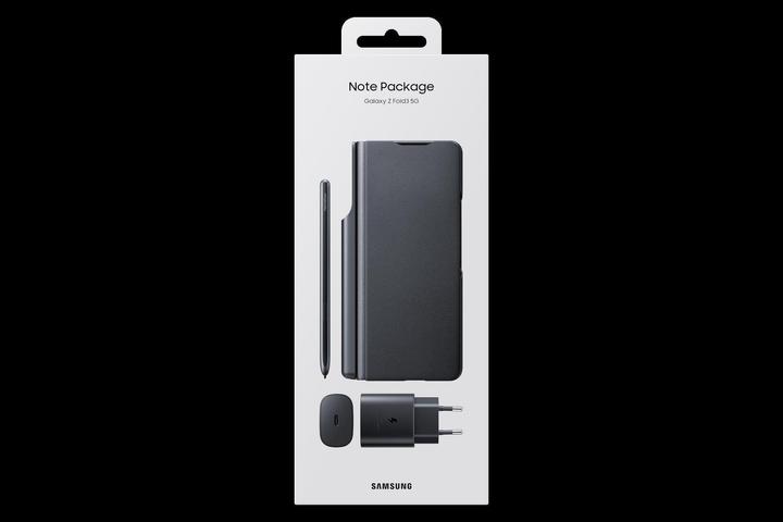 Actual product image Samsung Note Package (Samsung Galaxy Z Fold3)