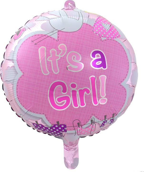 Actual product image Folat Foil balloon It's a Girl (1 x)