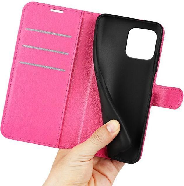 Produktbild MU Classic Litchi Leder Bookcover Series (Apple iPhone 15)