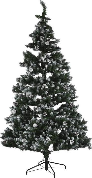 DKD Home Decor Weihnachtsbaum LED Leicht grün Metall Polyäthylen 130 x 130 x 218 cm (218 cm)