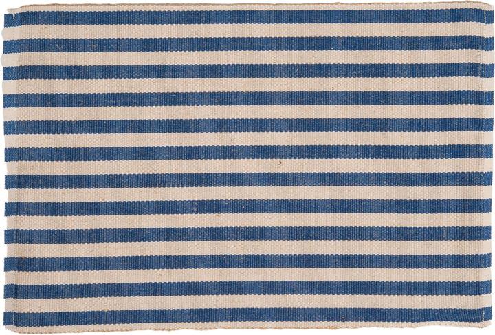 Produktbild Södahl Tischset Statement Stripe 48 cm x 33 m, 2 Stück, Beige/Blau (2 Stk., 48 x 33 cm)