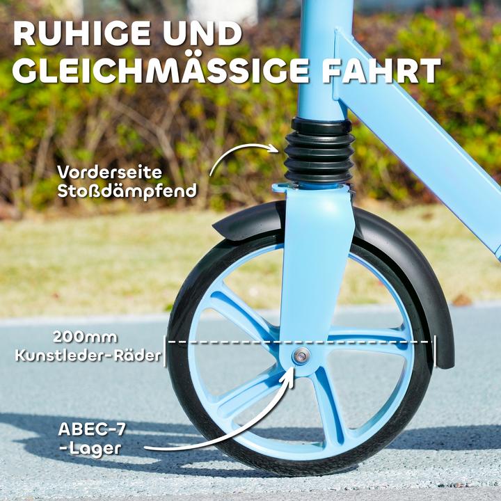 Actual product image Aiyaplay Kinderscooter Kunststoff, Metall Blau