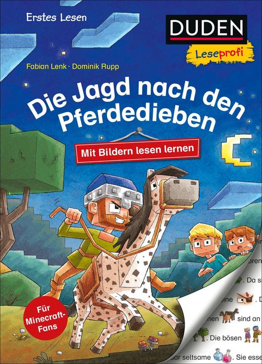 Produktbild Duden Leseprofi – Mit Bildern lesen lernen. Die Jagd nach den Pferdedieben (Deutsch, Fabian Lenk, Dominik Rupp, 2023)