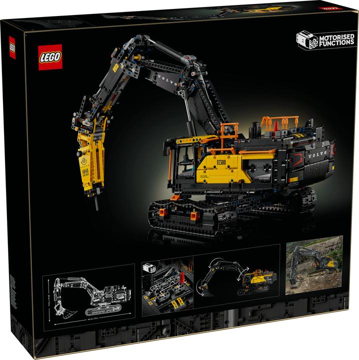 Actual product image LEGO Volvo EC500 Hybrid excavator (42215, LEGO Technic)