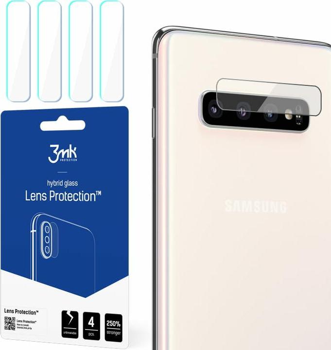 Actual product image 3MK hybrid glass Lens Protection for Samsung Galaxy S10 Plus (1 Piece, Samsung Galaxy S10+)