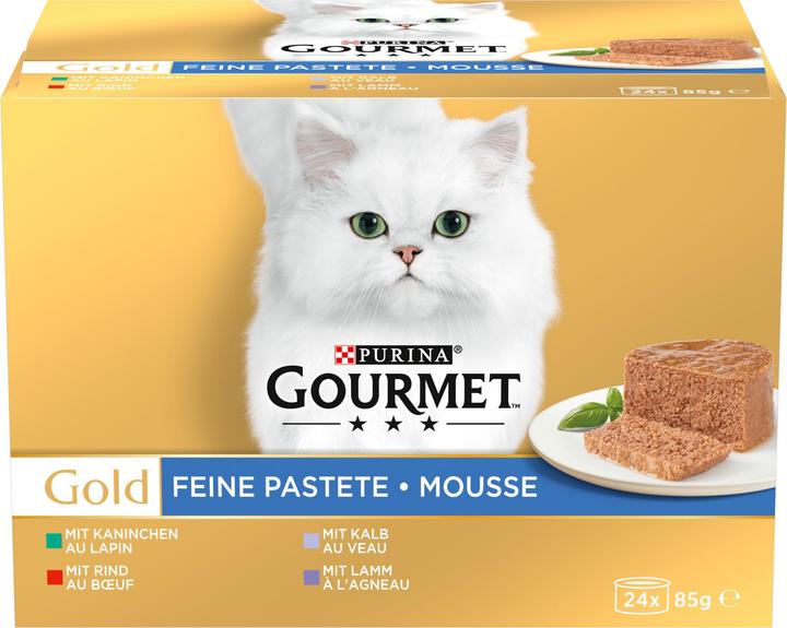 Gourmet Paté fine (Adulto, 24 pz., 2040 g)