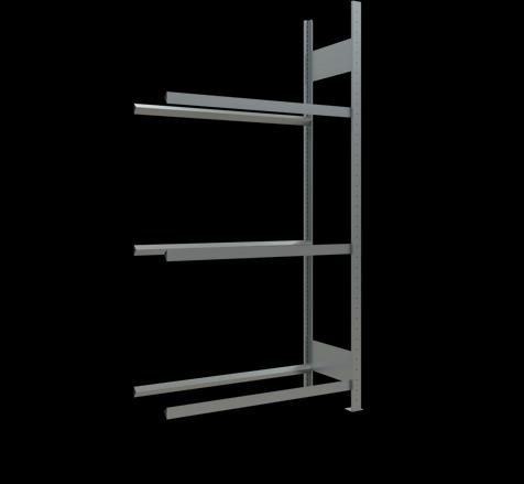 Image du produit Schulte Lagertechnik Rayonnage annexe à roulettes MULTIplus151