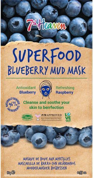 Produktbild 7th Heaven Montagne Jeunesse Superfood Heidelbeer-Schlamm-Maske 10g
