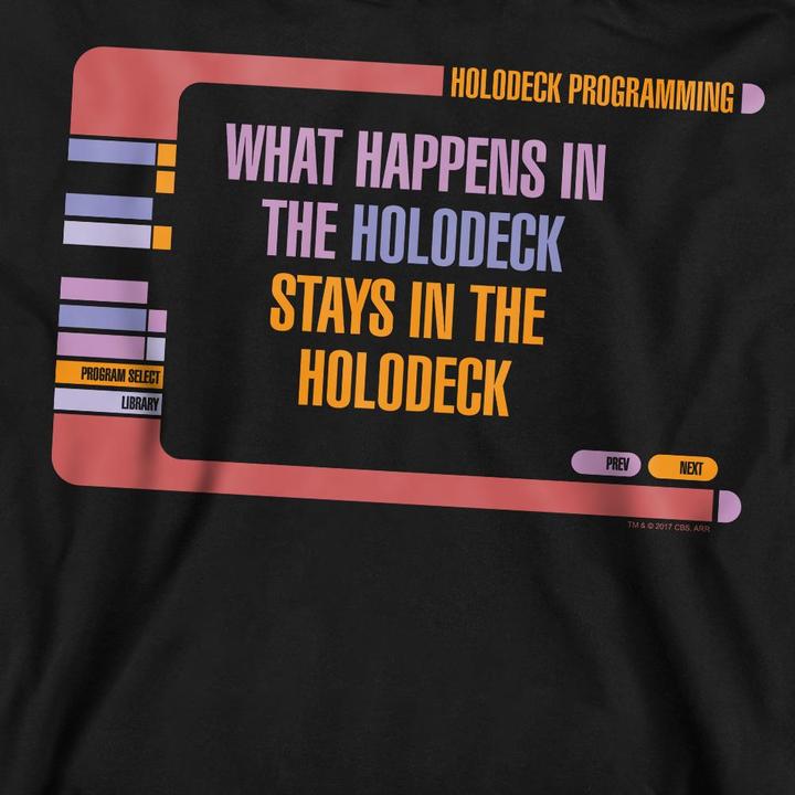Immagine prodotto Holodeck Secrets Felpa Adulto Unisex (XL)