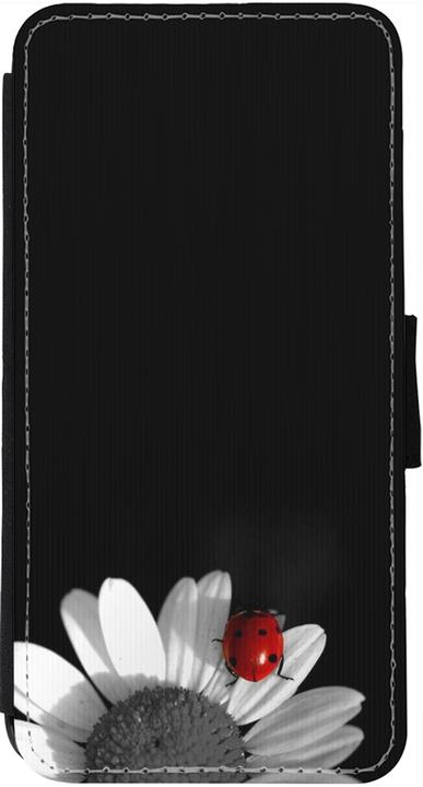 Actual product image PhoneLook Coque Wallet noir Black and white Cox (Apple iPhone 13)