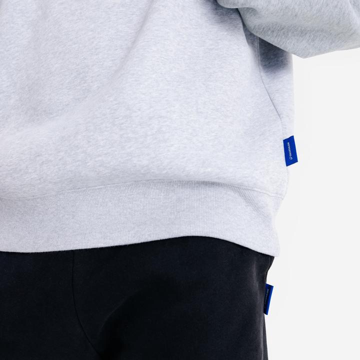 Actual product image Decathlon Sweatshirt Herren Rundhals - Elementals grau meliert (L)