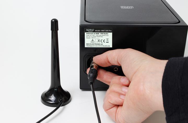 Image du produit Xoro HMT500 pro Micro HiFi systeem CD speler Internet - DAB+ FM radio bluetooth et boxen (WiFi, Bluetooth, 1x 20 W)