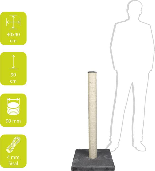 Image du produit EBI Classic Tree Highpost (90 cm, Gris clair)