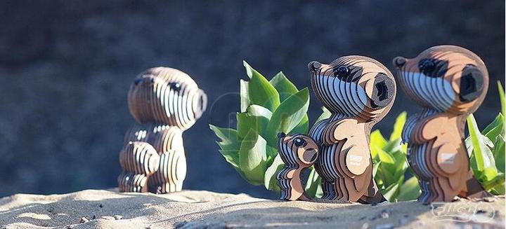 Immagine prodotto Eugy Meerkat - 3D Kit modello di figure in cartone