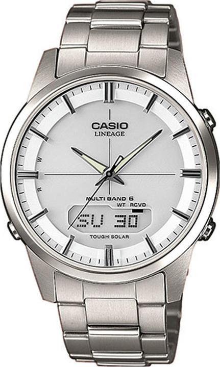 Casio Lcw-m170td-7aer (Funkuhr, Digitaluhr, Analoguhr, Schrittzähler, 43 mm)