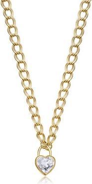 Sagapo S'Agapõ - Bold My love SYL26 gold-plated heart necklace