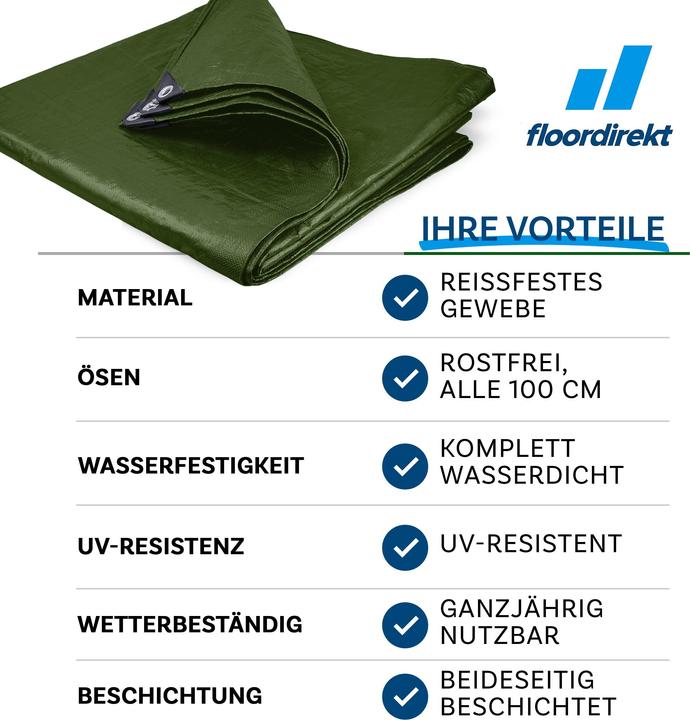 Actual product image Casa Pura Tarpaulin (8 x 12 m)
