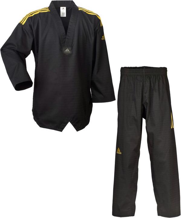 Produktbild adidas Taekwondoanzug adi champion "colour" schwarz, ADITCC01 (170)